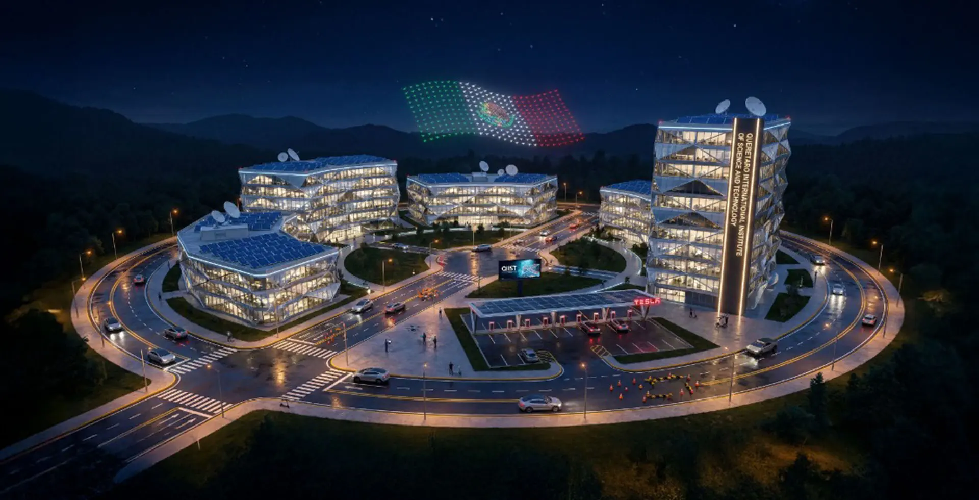 Render de la Universidad QIIST